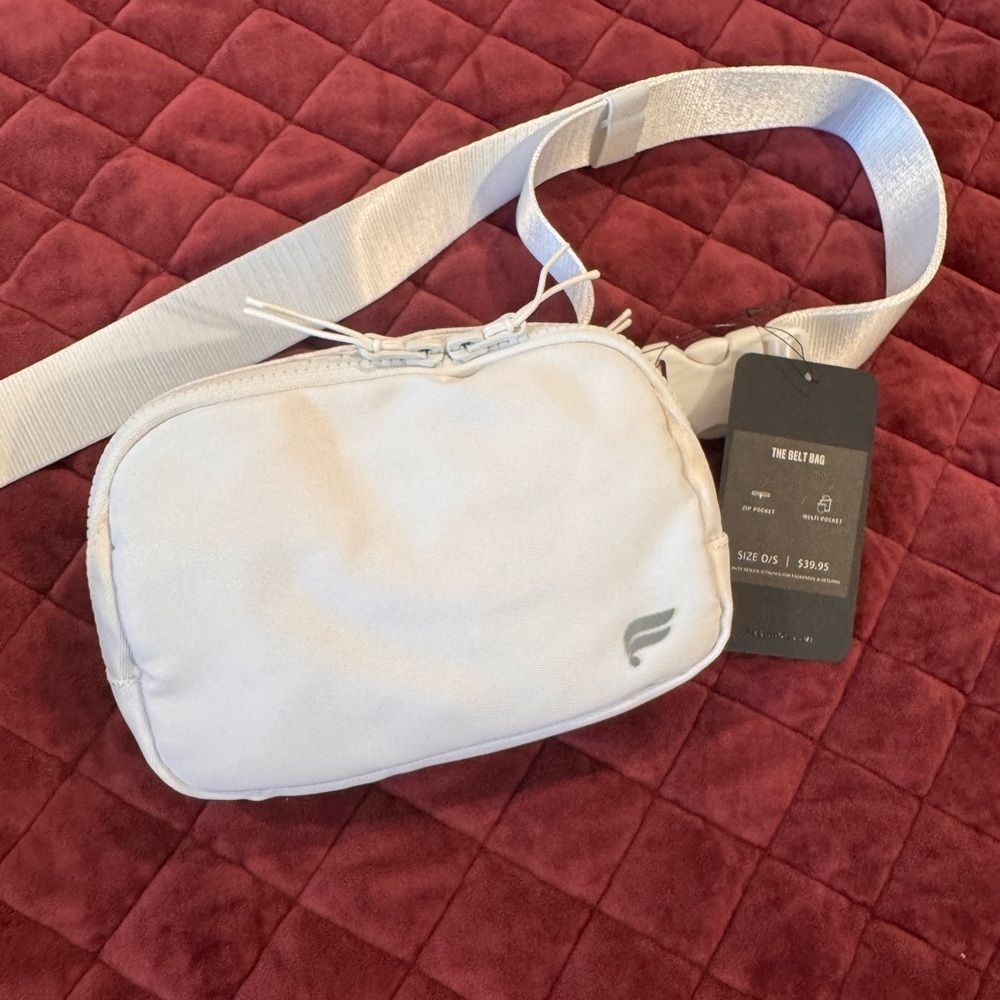 Fabletics White Crossbody Bag